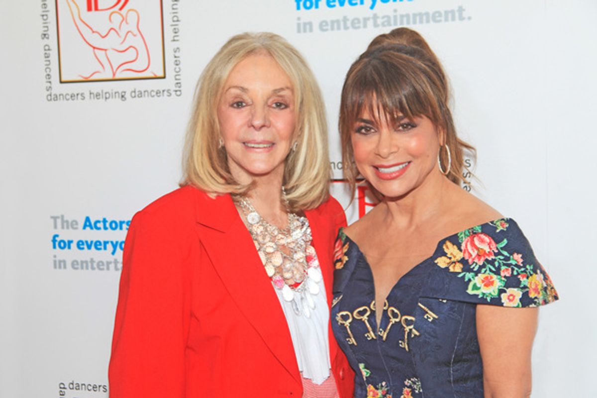 Joni Berry and Paula Abdul at 