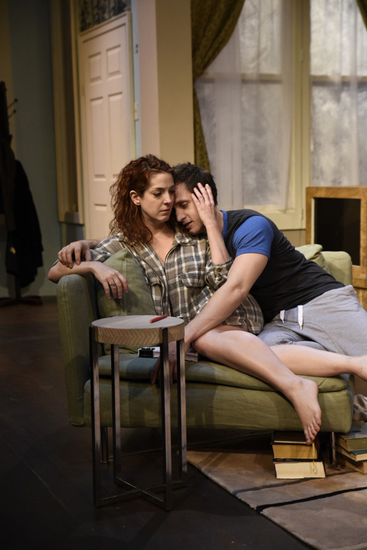 An honest moment between Olivia (Megan Hayes) and Ethan (Michael Shenefelt) at 