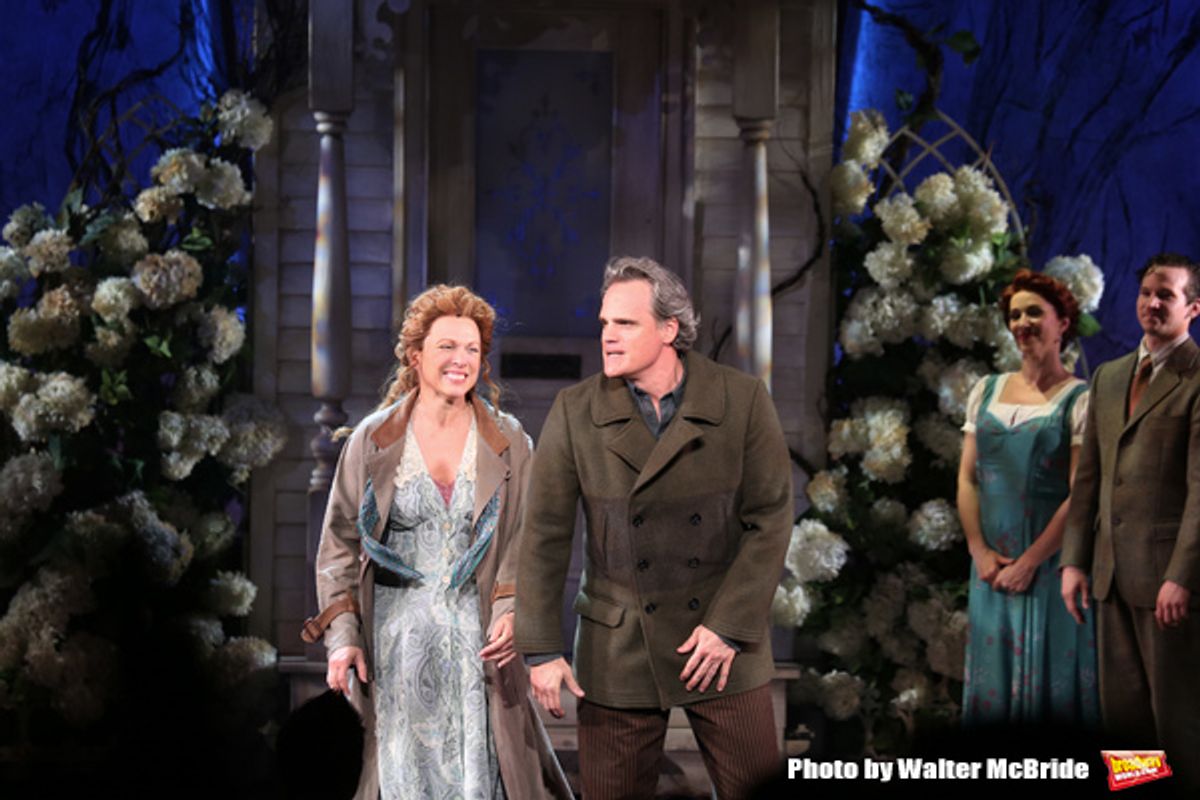 Carolee Carmello and Michael Park at 