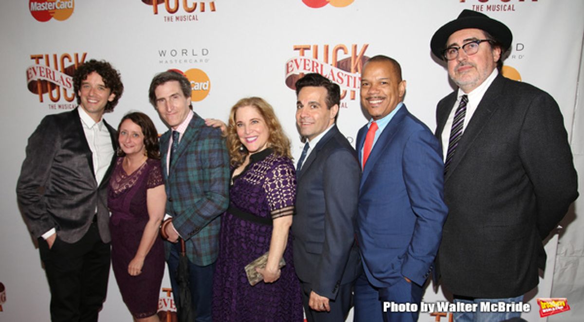 Michael Urie, Rachel Dratch, Paul Rudnick, Claudia Shear, Mario Cantone Jerry Dixon and Alfred Molina  at 