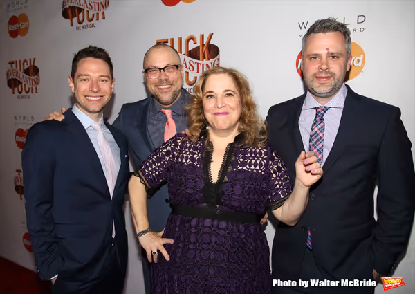 Tim Federle, Nathan Tysen, Claudia Shear and Chris Miller  Photo