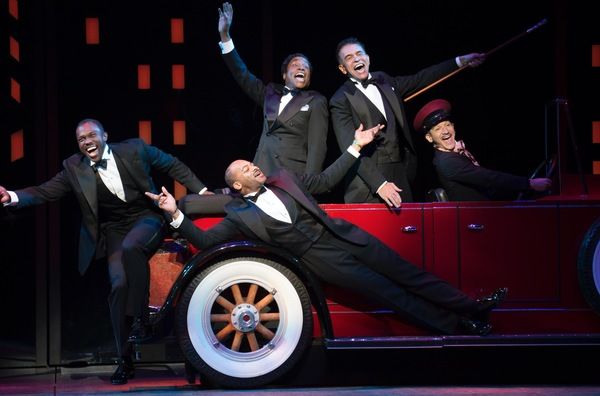 Joshua Henry, Brandon Victor Dixon, Billy Porter, Brian Stokes Mitchell and Richard R Photo