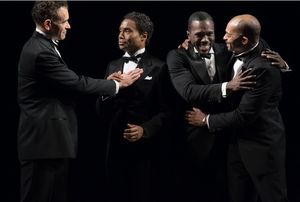 Brian Stokes Mitchell, Billy Porter, Joshua Henry and Brandon Victor Dixon Photo