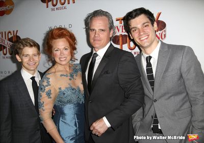 Andrew Keenan-Bolger, Carolee Carmello, Michael Park and Robert Lenzi  Photo