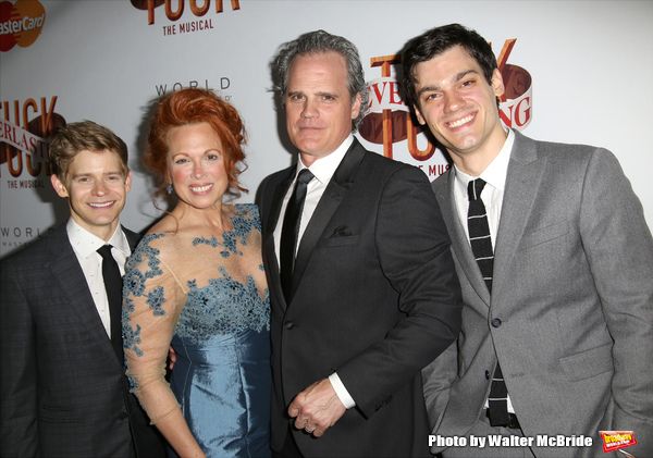 Andrew Keenan-Bolger, Carolee Carmello, Michael Park and Robert Lenzi  Photo