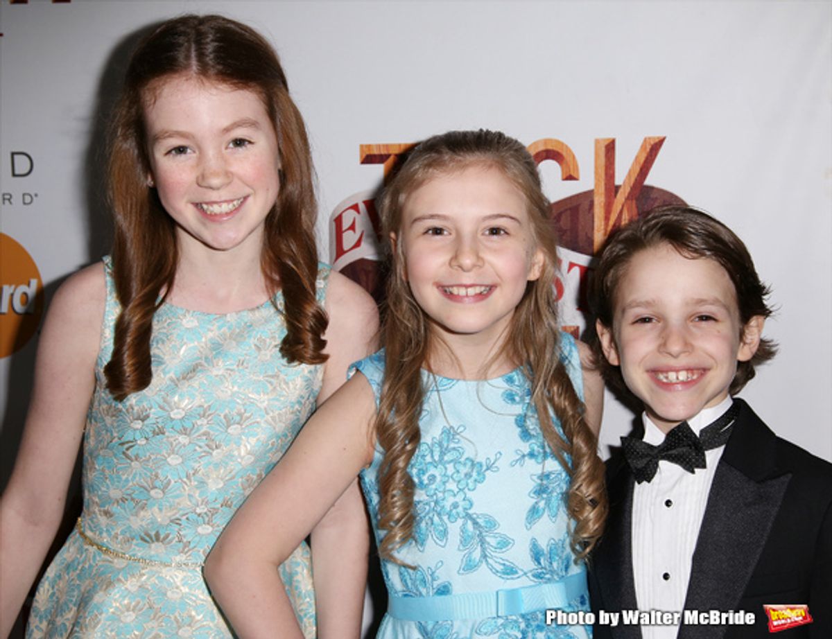 Elizabeth Margaret Crawford, Brooklyn Shuck, and Marco Schittone  at 