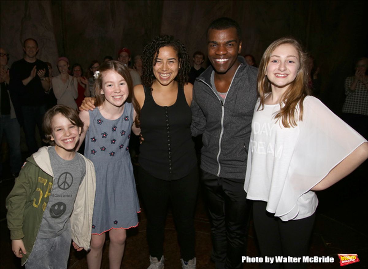 Marco Schittone, Elizabeth Margaret Crawford, Chloe Campbell, Sharrod Williams and Sarah Charles Lewis  at 