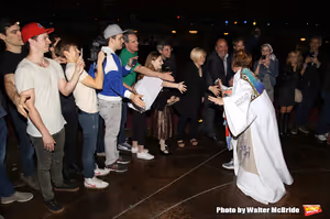 Lisa Gajda with Andrew Keenan-Bolger, Michael Park, Sarah Charles Lewis, Mary-Mitchel Photo