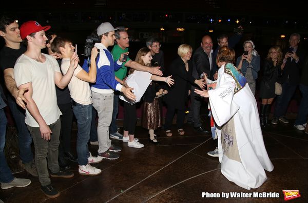 Lisa Gajda with Andrew Keenan-Bolger, Michael Park, Sarah Charles Lewis, Mary-Mitchel Photo