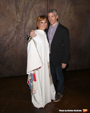 Lisa Gajda with her husband  Photo