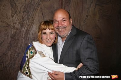 Lisa Gajda and Casey Nicholaw  Photo