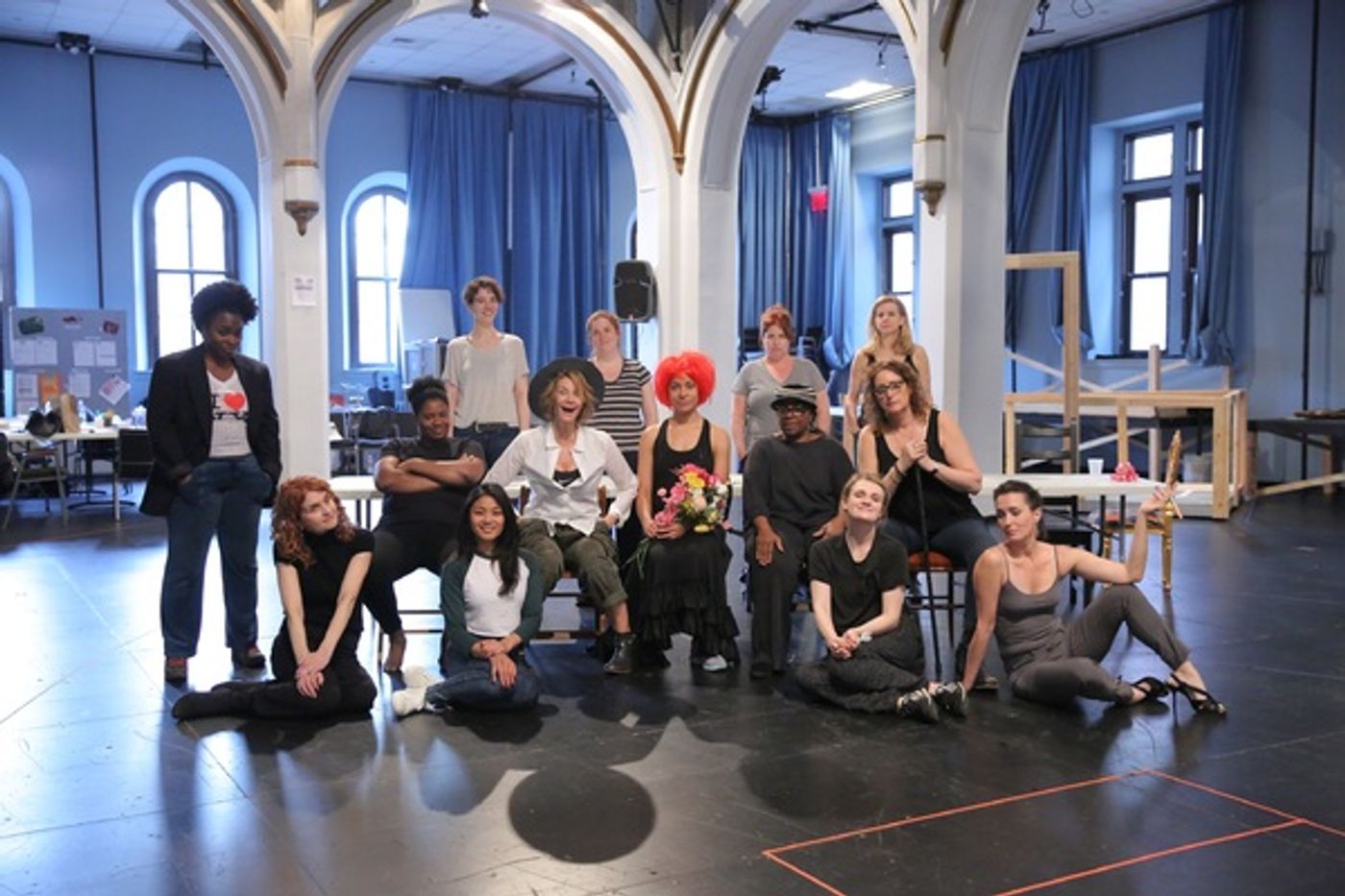 Photo Flash: In Rehearsal with Shakespeare in the Park's All-Female TAMING OF THE SHREW  Image