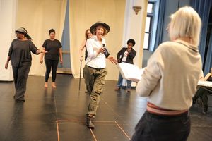 LaTanya Richardson Jackson, Adrienne C. Moore, Judy Gold, Janet McTeer, Stacey Sargeant, and Phyllida Lloyd @ BroadwayWorld LaTanya Richardson Jackson, Adrienne C. Moore, Judy Gold, Janet McTeer, Stacey Sargea Photo