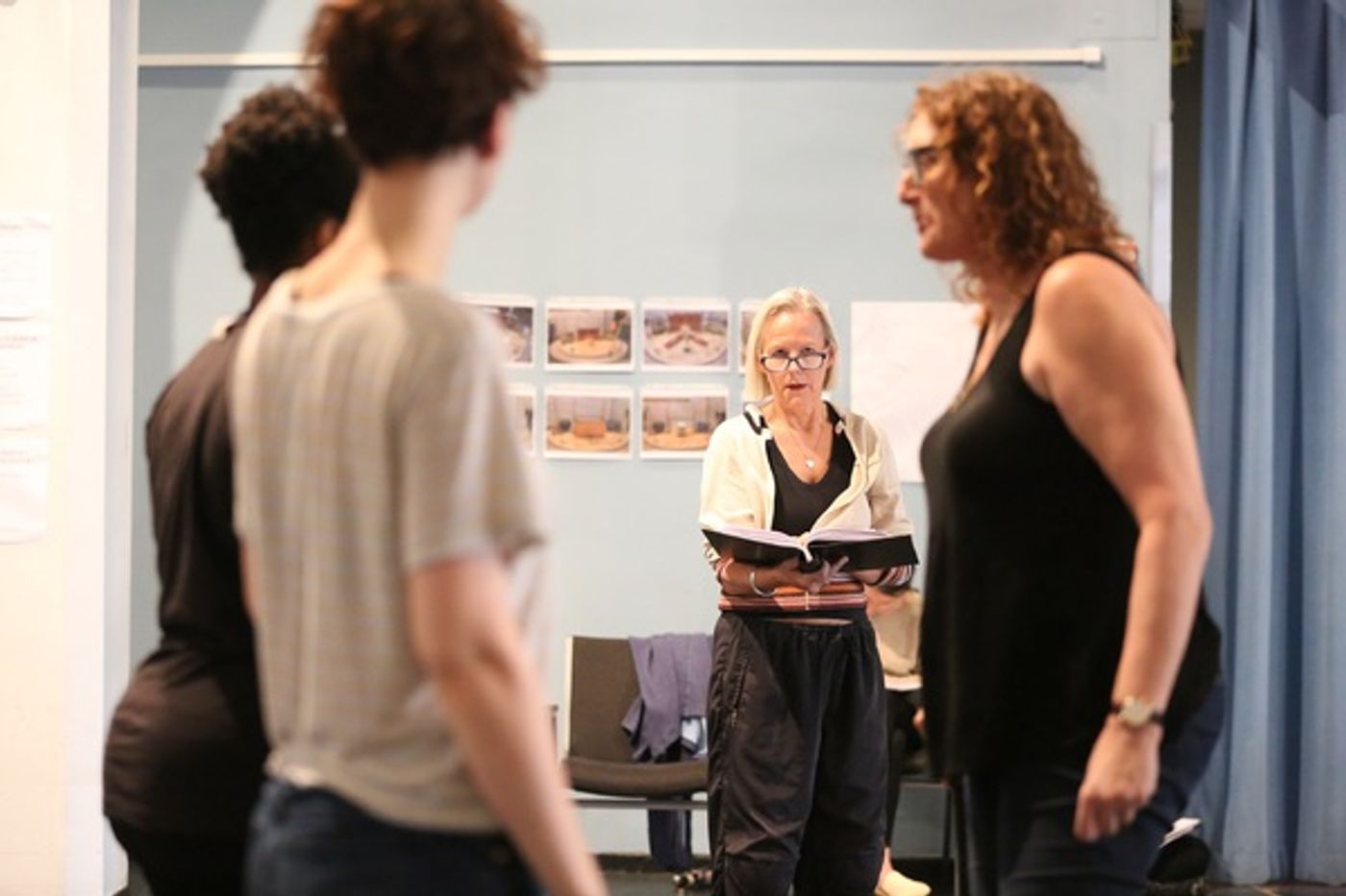 Photo Flash: In Rehearsal with Shakespeare in the Park's All-Female TAMING OF THE SHREW  Image