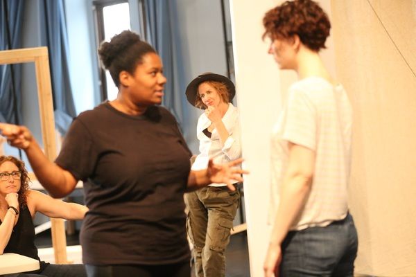 Judy Gold, Adrienne C. Moore, Janet McTeer and Pearl Rhein Photo