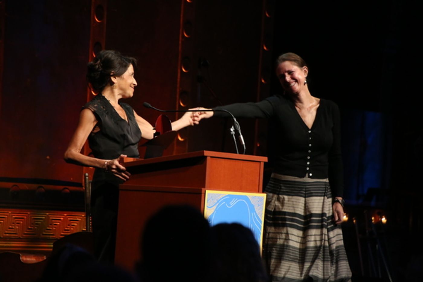 Photo Flash: Kathryn Hunter, Julie Taymor, Jonathan Cake and More Attend Theatre for a New Audience's Shakespeare Gala  Image