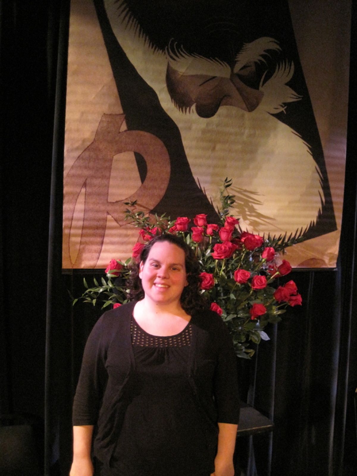 Kristy Bodall, stage manager at 