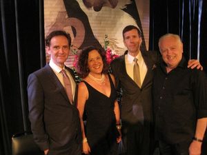 Malcolm Gets, Karen Ziemba, Robert Stanton and Ed Dixon Photo