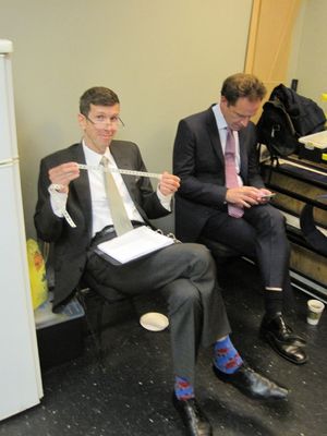 Robert Stanton and Malcolm Gets @ BroadwayWorld Robert Stanton and Malcolm Gets Photo