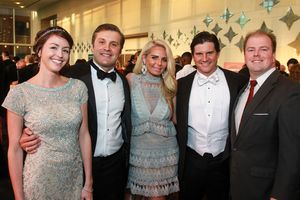 Amanda Evans, Dallas Hall, Lindsay and Eli Price, Chris Daniel Photo