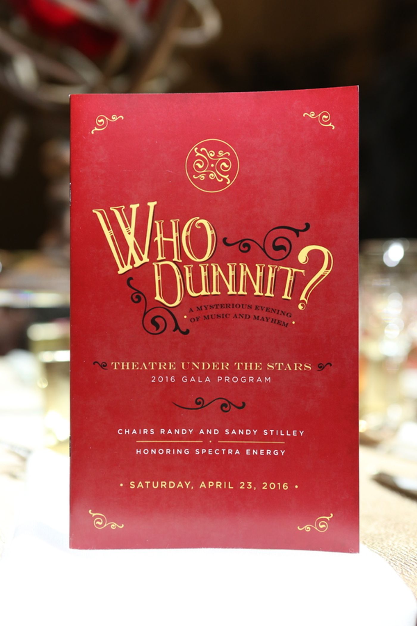 Photo Flash: Murder! Mystery! Music! Theatre Under The Stars Hosts 2016 WHO DUNNIT? Gala  Image