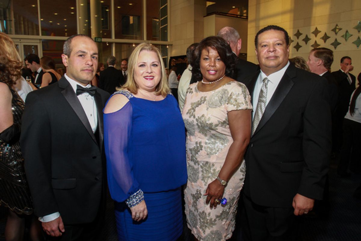 Raffi Tcholakian and Meredith Tcholakian and Demetria Jones and Frank Jones at 