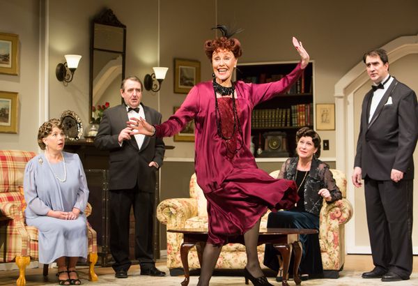 Lynn Nissenbaum as Violet Bradman, steve Stott as Dr. Bradman, Patricia Michael as Ma Photo