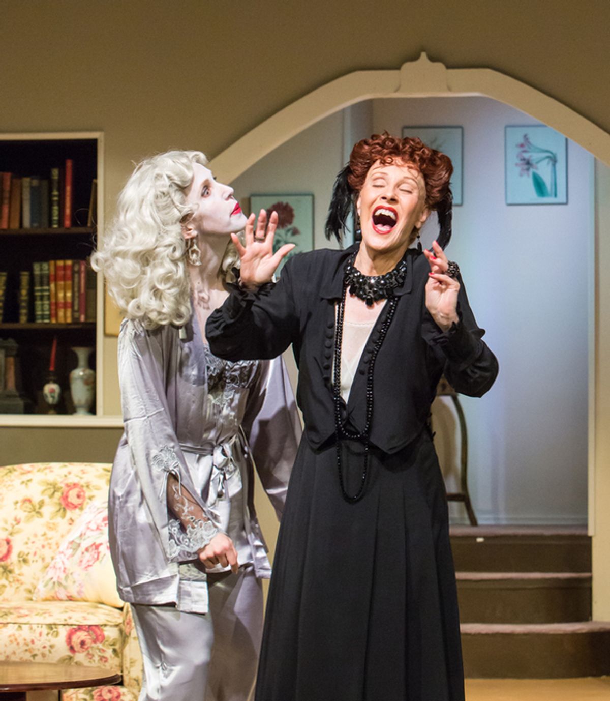 Gillian Previn and Patricia Michael at 