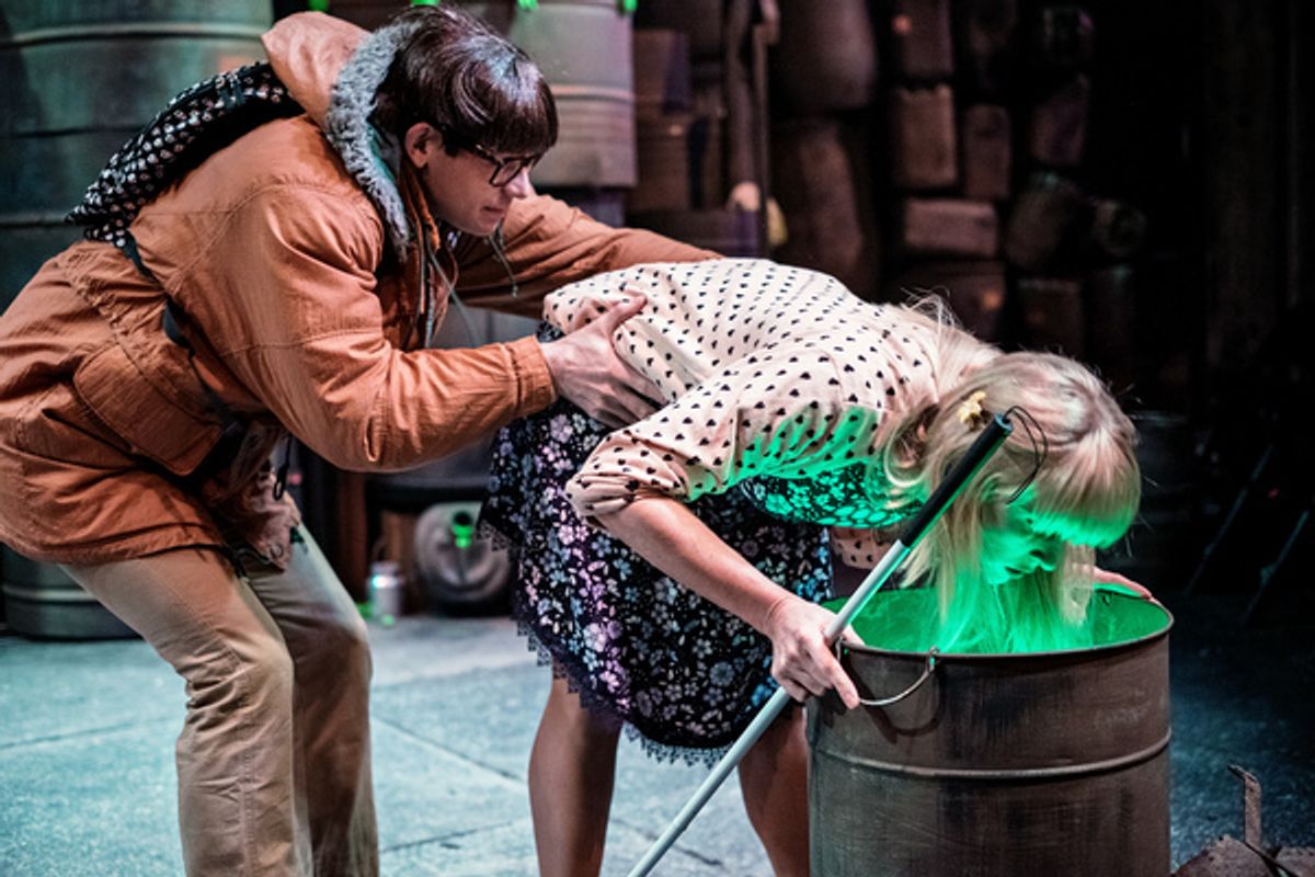 Mark Anderson, Hannah Grover at 