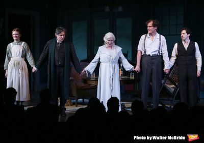 Colby Minifie, Gabriel Byrne, Jessica Lange, Michael Shannon and John Gallagher Jr.  Photo