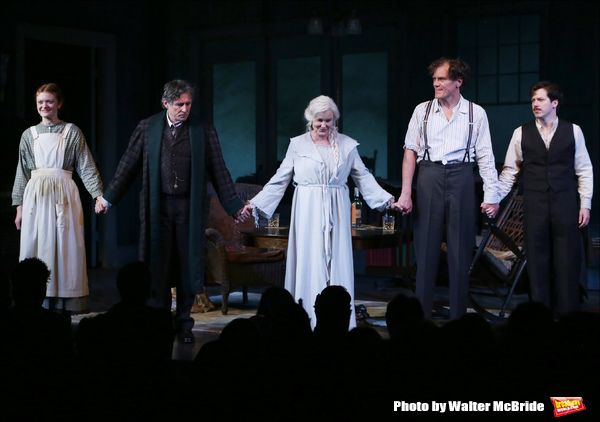 Colby Minifie, Gabriel Byrne, Jessica Lange, Michael Shannon and John Gallagher Jr.  Photo