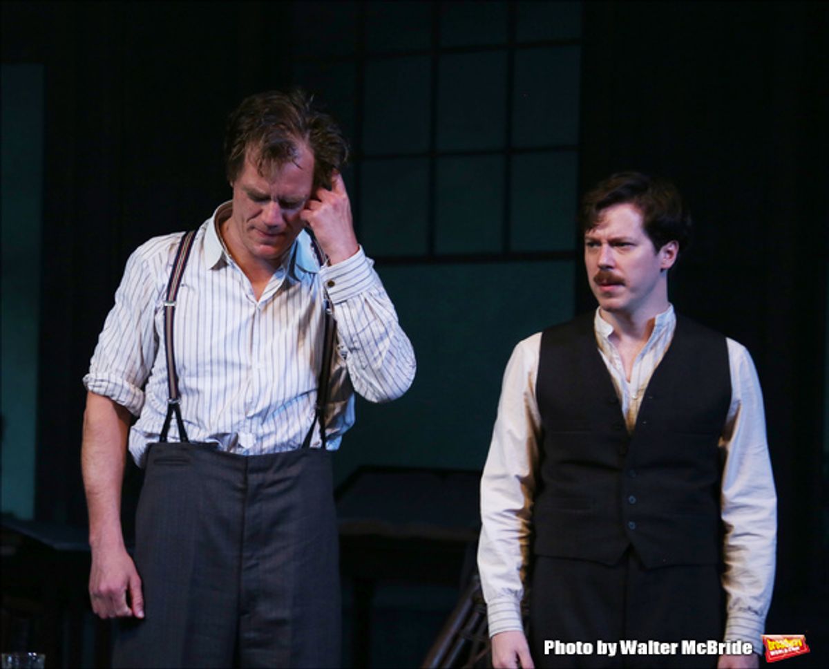 Michael Shannon and John Gallagher Jr.  at 