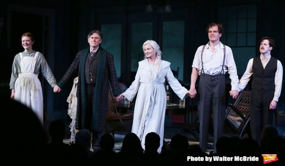 Colby Minifie, Gabriel Byrne, Jessica Lange, Michael Shannon and John Gallagher Jr.  at 