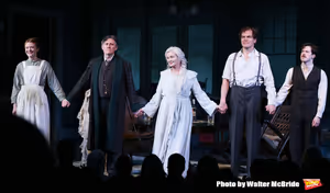 Colby Minifie, Gabriel Byrne, Jessica Lange, Michael Shannon and John Gallagher Jr.  Photo