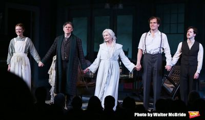 Colby Minifie, Gabriel Byrne, Jessica Lange, Michael Shannon and John Gallagher Jr.  Photo