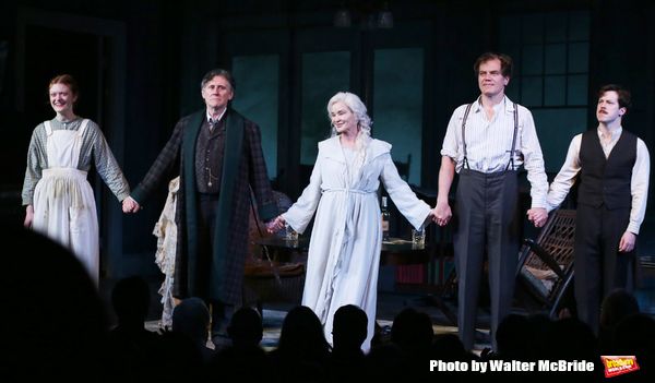Colby Minifie, Gabriel Byrne, Jessica Lange, Michael Shannon and John Gallagher Jr.  Photo