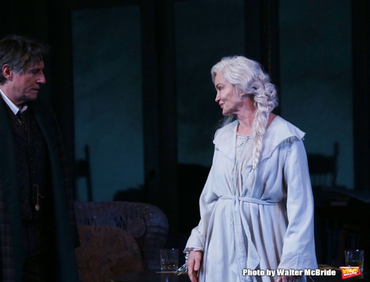 Gabriel Byrne and Jessica Lange at 