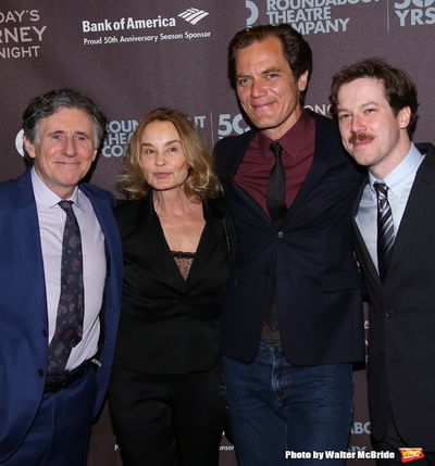Gabriel Byrne, Jessica Lange, Michael Shannon, and John Gallagher Jr.  Photo