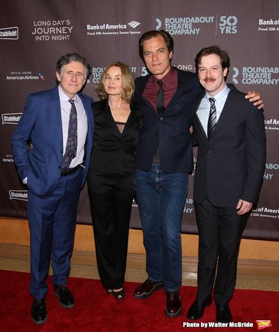Gabriel Byrne, Jessica Lange, Michael Shannon, and John Gallagher Jr.  Photo