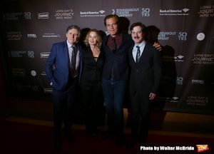 Gabriel Byrne, Jessica Lange, Michael Shannon, and John Gallagher Jr.  Photo