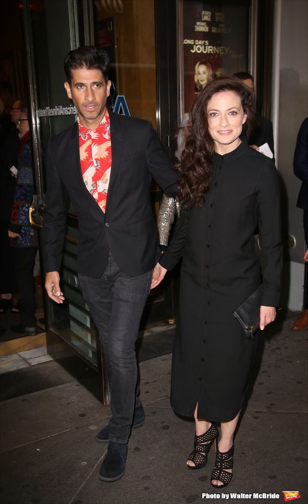 Raza Jaffrey and Lara Pulver  Photo