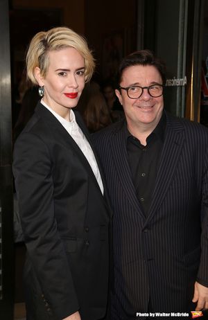 Sarah Paulson and Nathan Lane  Photo