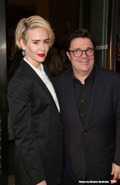 Sarah Paulson and Nathan Lane  Photo