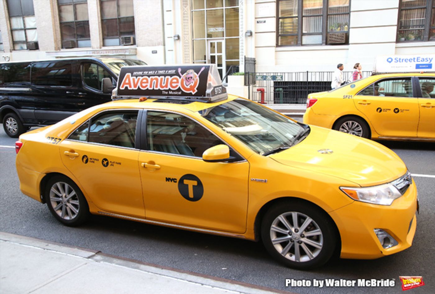Photo Coverage: Trekkie Monster Debuts the New AVENUE Q Taxi!  Image
