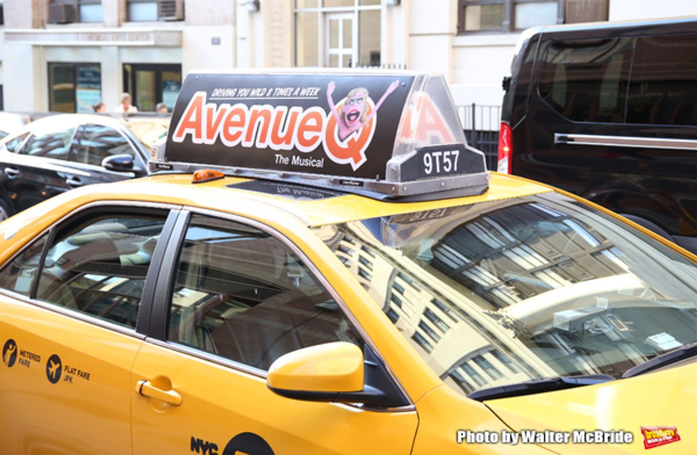 Photo Coverage: Trekkie Monster Debuts the New AVENUE Q Taxi!  Image