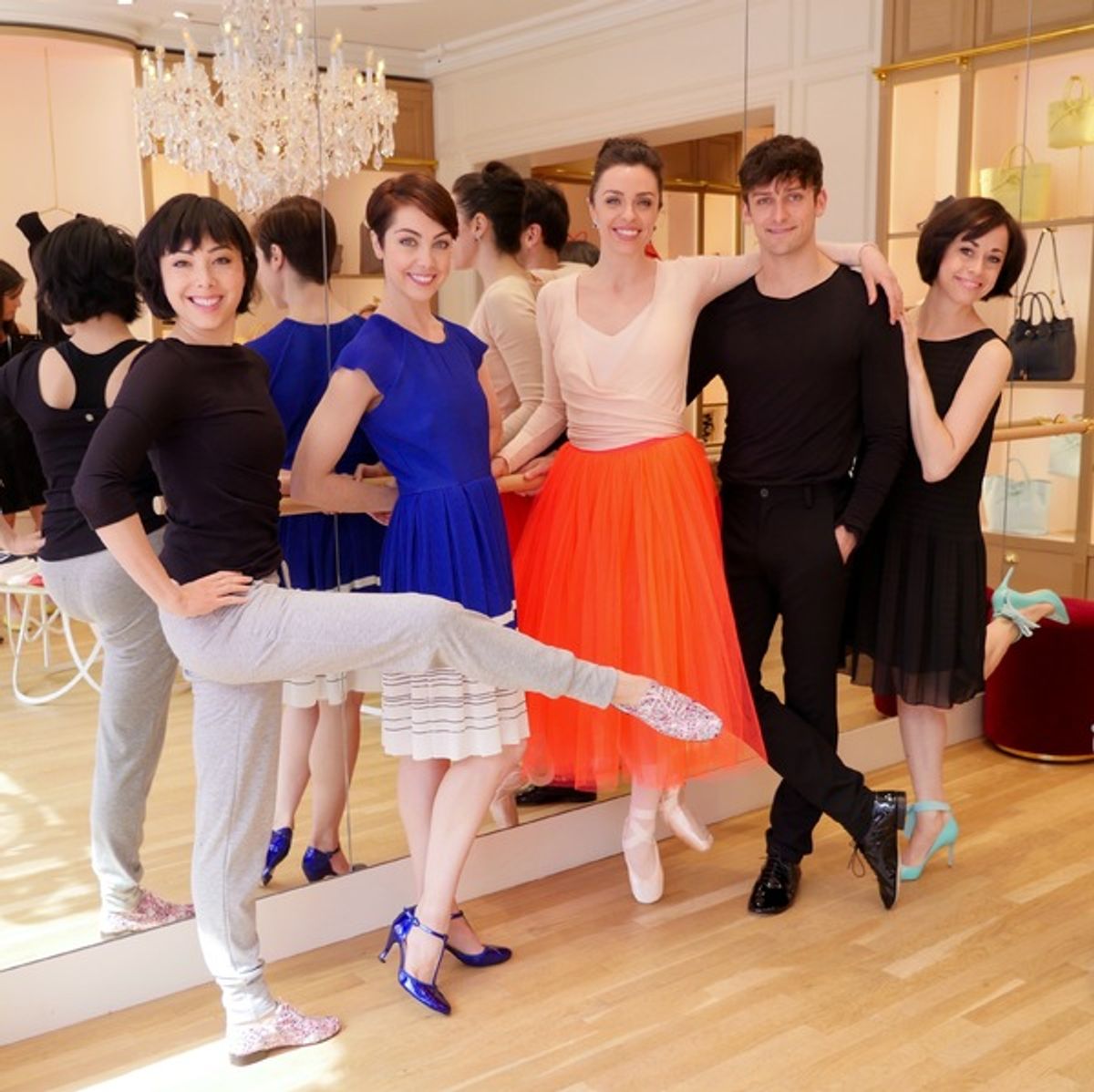 Allison Walsh, Leanne Cope, Shannon Rugani, Garen Scribner and Sara Esty at 