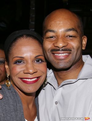Audra McDonald and Brandon Victor Dixon @ BroadwayWorld Audra McDonald and Brandon Victor Dixon Photo