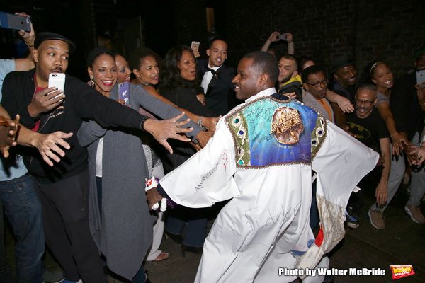 Audra McDonald and Arbender Robinson with cast  Photo