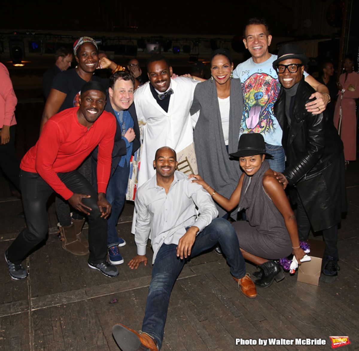 Joshua Henry, Amber Iman, Brooks Ashmanskas, Arbender Robinson, Brandon Victor Dixon, Audra McDonald, Andrienne Warren, Brian Stokes Mitchell and Billy Porter  at 