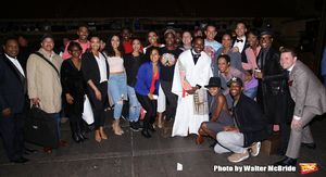 Arbender Robinson with Brian Stokes Mitchell, Audra McDonald, Joshua Henry, Brandon V Photo